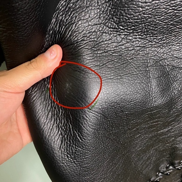 Jonathan Simkhai Windsor Vegan Sherpa Biker Coat Black Braided Long Length‎ XS - Picture 10 of 12